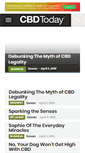 Mobile Screenshot of cbdtoday.com